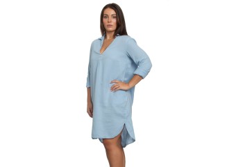St. Tropez Dress in Topaz Gauze