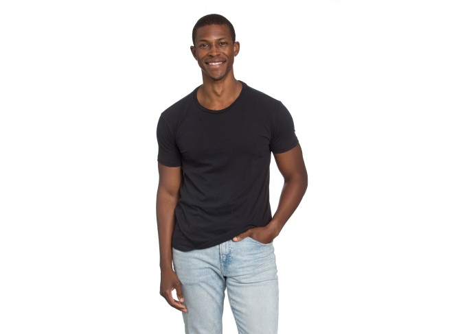 Raw Edge Tee Dark Navy