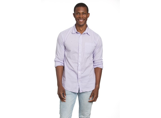 Men's Poplin Lavender Shirt