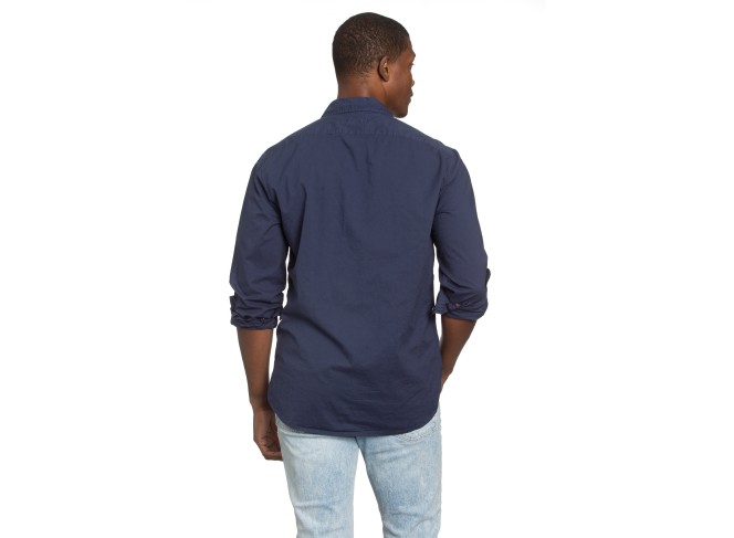 Men's Poplin Navy Shirt