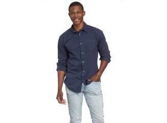 Men's Poplin Navy Shirt
