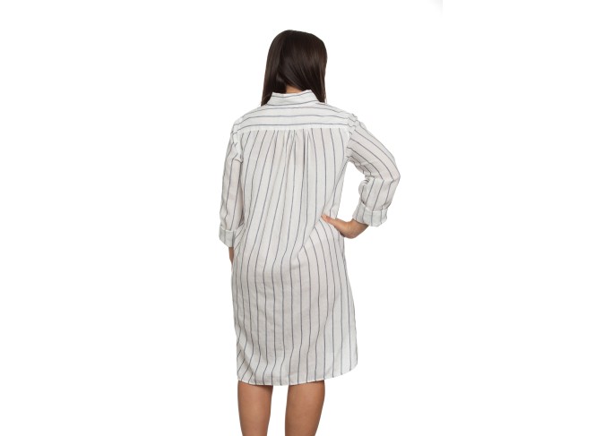 Picasso Dress Dobby White
