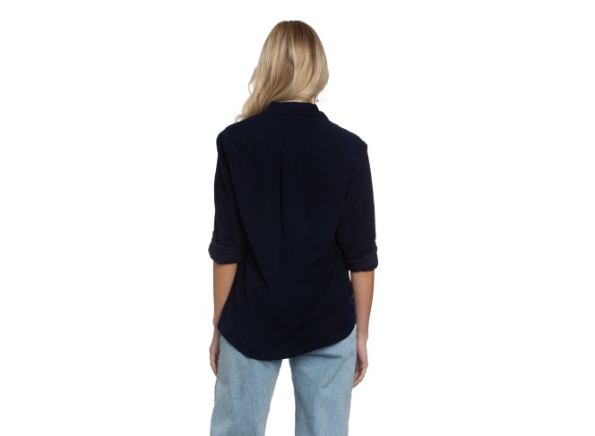 Summerland Shirt in Navy Cord