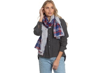 The Alex Lehr Scarf in Laguna Plaid Flannel