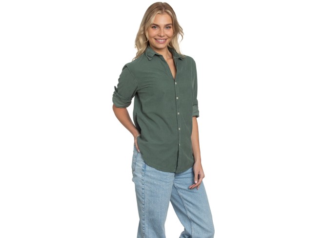 Summerland Moss Cord Shirt