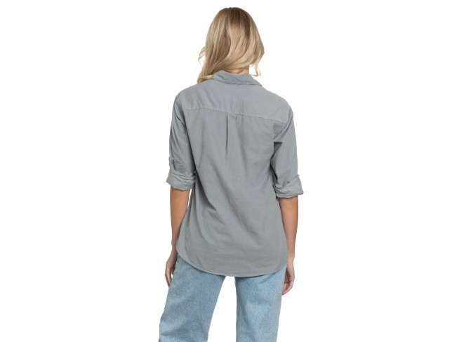 Summerland Shirt in Gray Dawn Cord