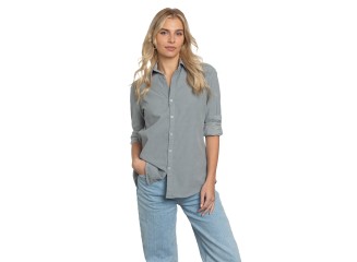 Summerland Shirt in Gray Dawn Cord