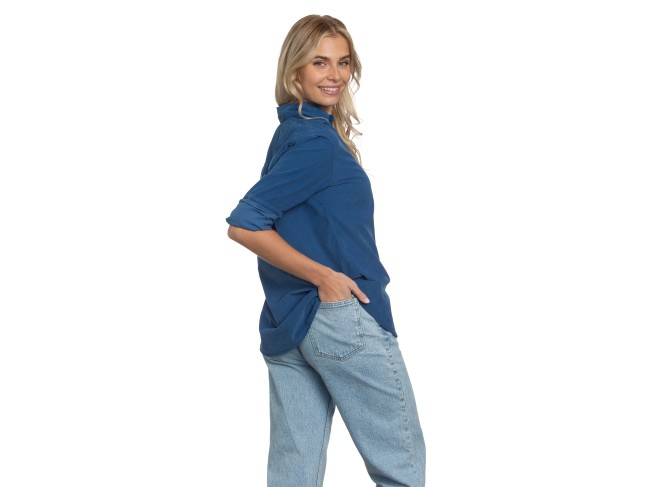 Summerland Indigo Cord Shirt