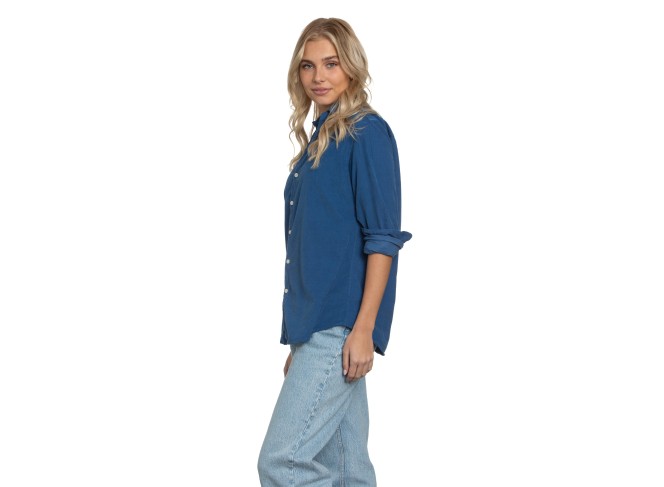 Summerland Indigo Cord Shirt
