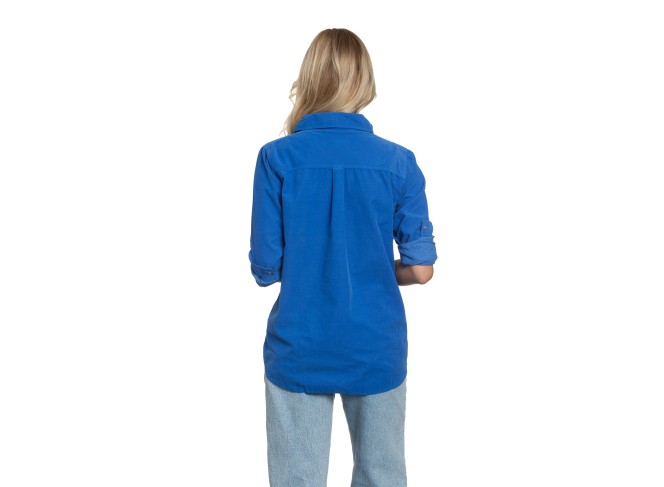 Western Shirt Peri Blue Cord